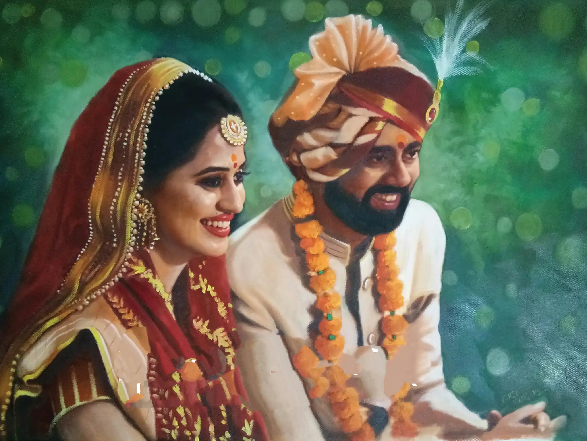 Wedding Couple Portrait